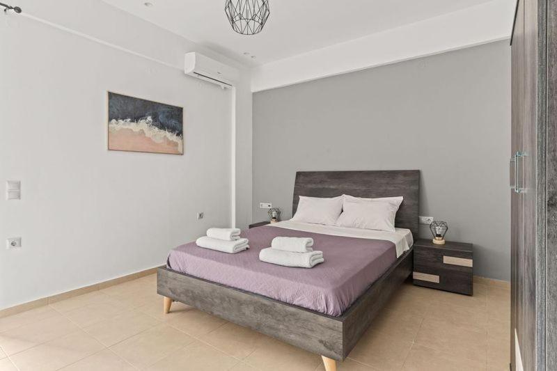 Md Residence Near The Beach W Bbq And Private Parking Херсонисос Екстериор снимка